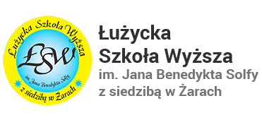 Łużycka Szkoła Wyższa im. Jana Benedykta Solfy z siedzibą w Żarach logo
