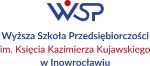 Wyższa Szkoła Przedsiębiorczości imienia Księcia Kazimierza Kujawskiego z siedzibą w Inowrocławiu logo