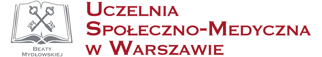 Uczelnia Społeczno-Medyczna w Warszawie logo