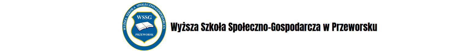 Wyższa Szkoła Społeczno-Gospodarcza logo