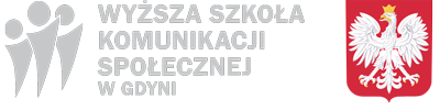 Wyższa Szkoła Komunikacji Społecznej w Gdyni logo