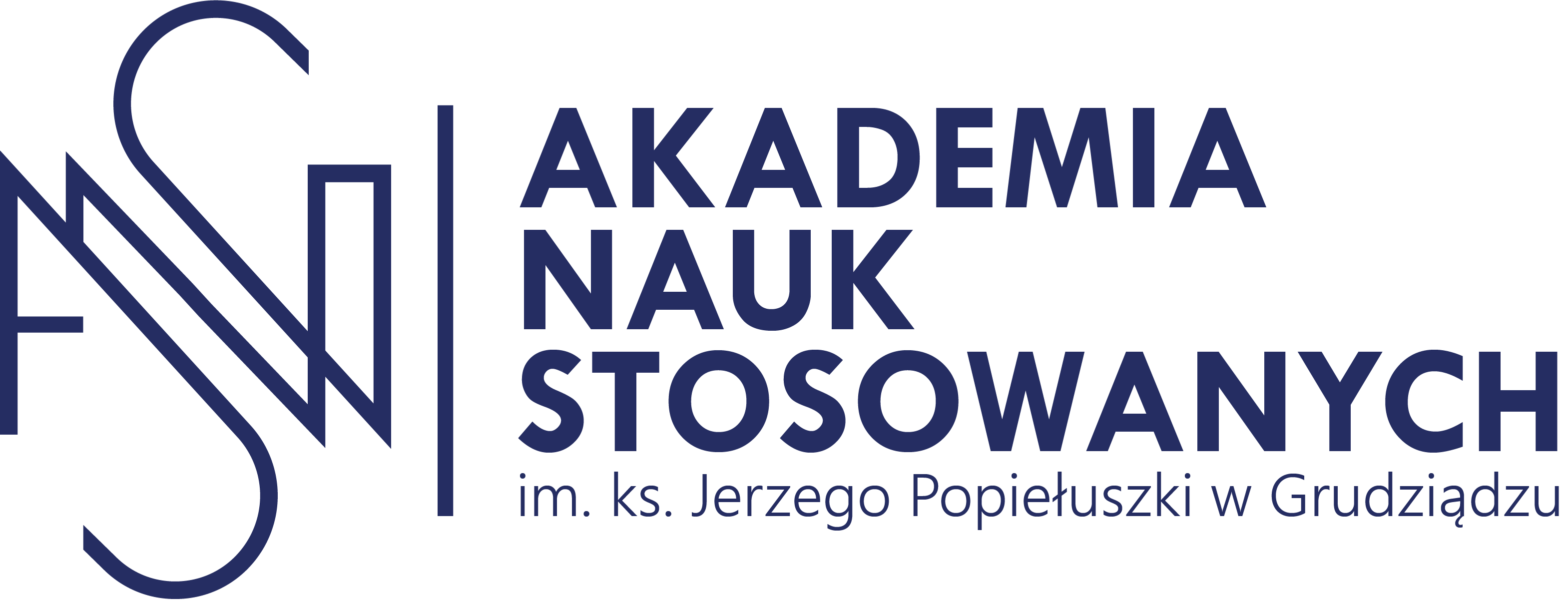 Akademia Nauk Stosowanych im. ks. Jerzego Popiełuszki w Grudziądzu logo